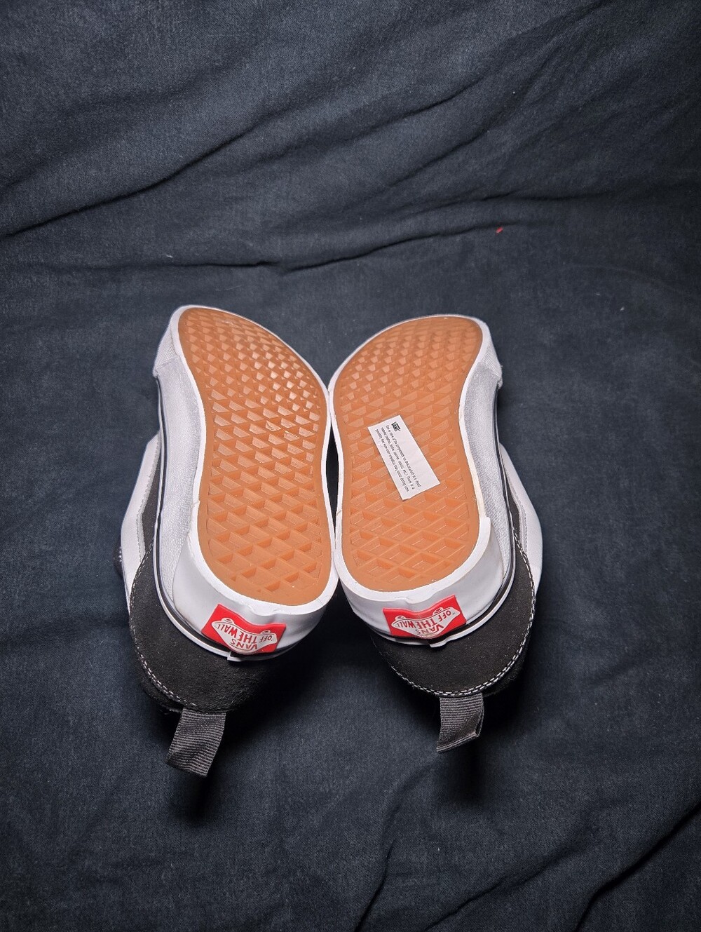Vans Knu Skool Skate Shoes Womens Sz 7 Black Sneakers Skateboarding. - Picture 8 of 9